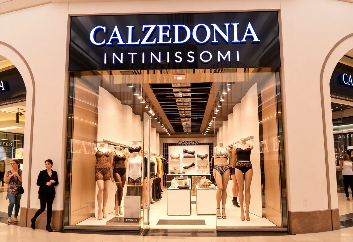 Storefront of Calzedonia Intimissimi at Miracle Mile Shops