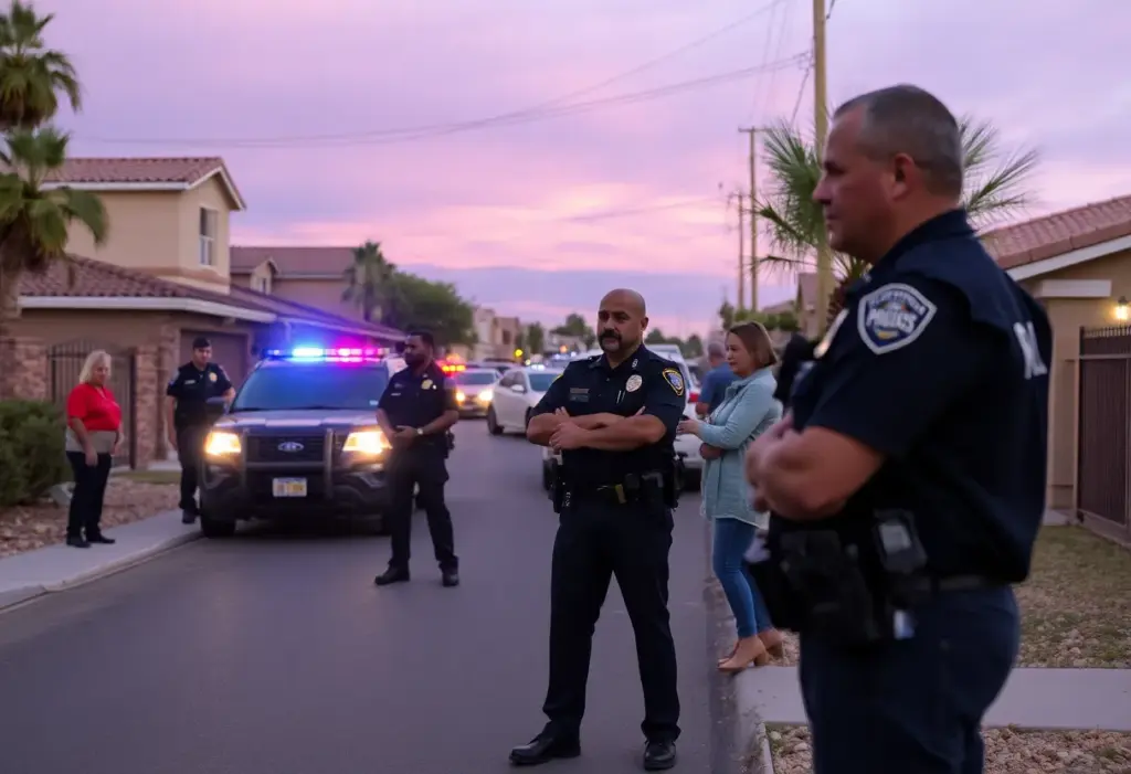 Community members gather in North Las Vegas after tragic shooting