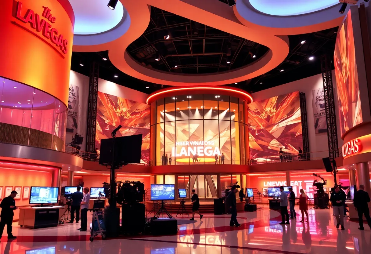 Conceptual image of the Summerlin Studios film production facility in Las Vegas.
