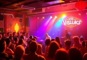 The Zen Friends performing at their album release party in Las Vegas